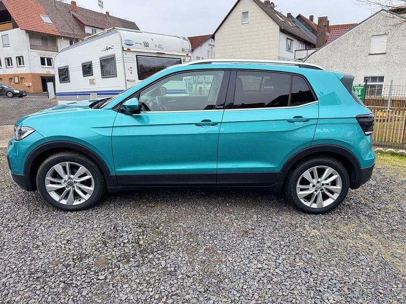 Blau Gebraucht 2020 VW T-Cross Style SUV | 16.500 € (Guter Preis) - Bild 1/4