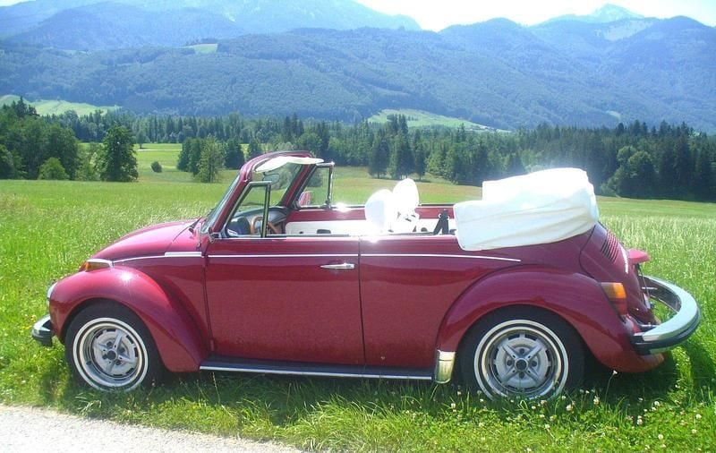 Gebraucht VW Käfer 50 PS (36 kW) 1977 Rot Cabrio