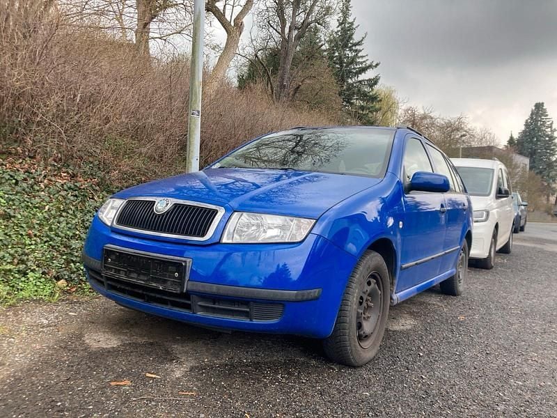 Gebraucht Skoda Fabia 75 PS (55 kW) 2003 Blau Kombi