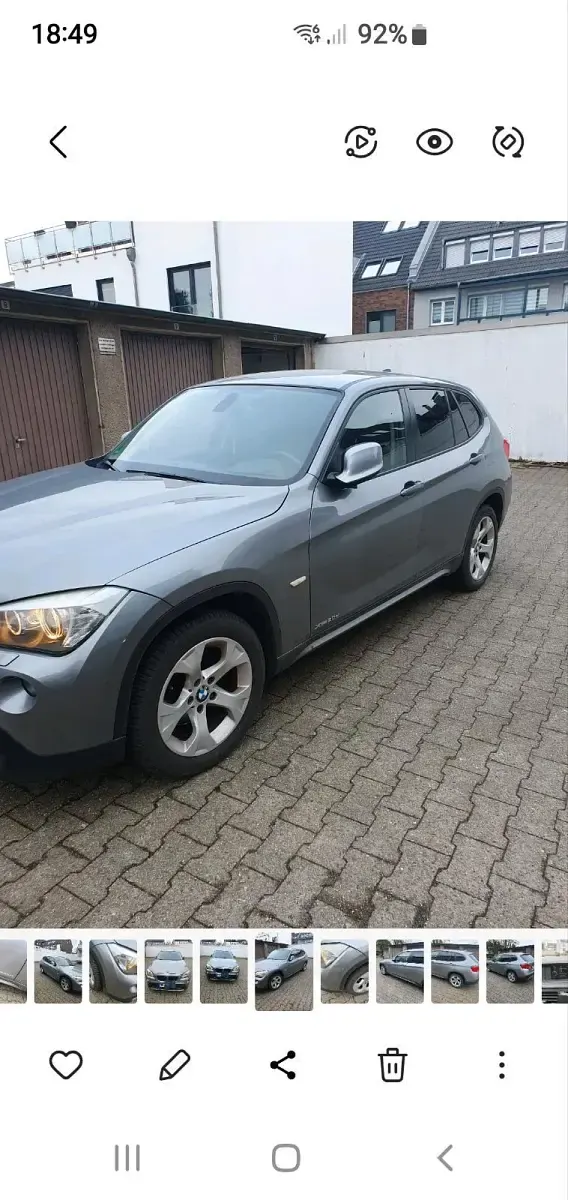Gebraucht BMW X1 177 PS (130 kW) 2010 Grau SUV
