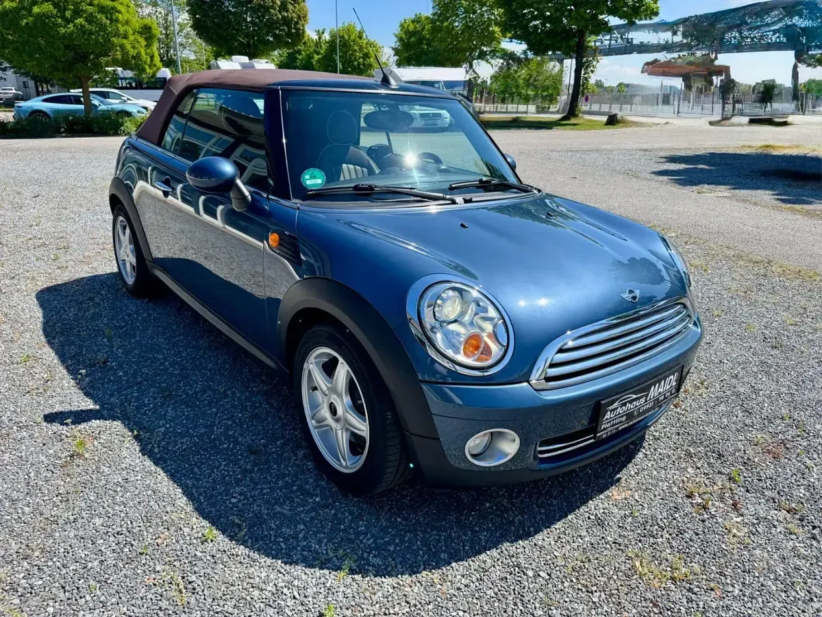 Gebraucht Mini Cooper Cabriolet 120 PS (88 kW) 2009 Blau Cabrio