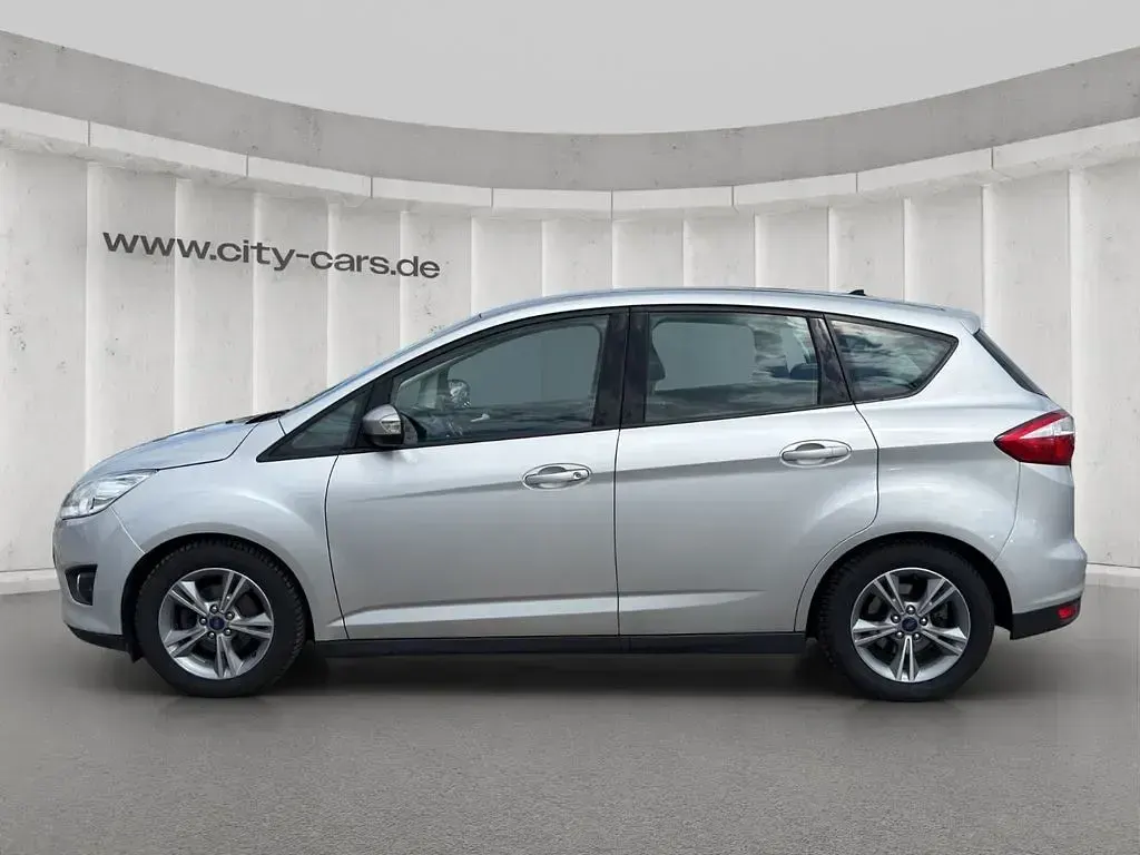 Gebraucht Ford C-MAX SYNC Edition 101 PS (74 kW) 2015 Silber Van / Kleinbus