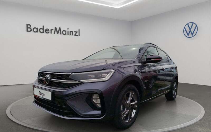 Grau Neu 2025 VW Taigo R-line SUV | 41.910 € - Bild 1/4