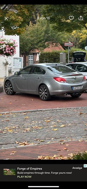 Gebraucht Opel Insignia 195 PS (143 kW) 2011 Silber Limousine