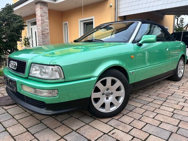 Grün Gebraucht 1997 Audi 80 Sport Cabrio | 10.999 € (Superpreis) - Bild 1/4