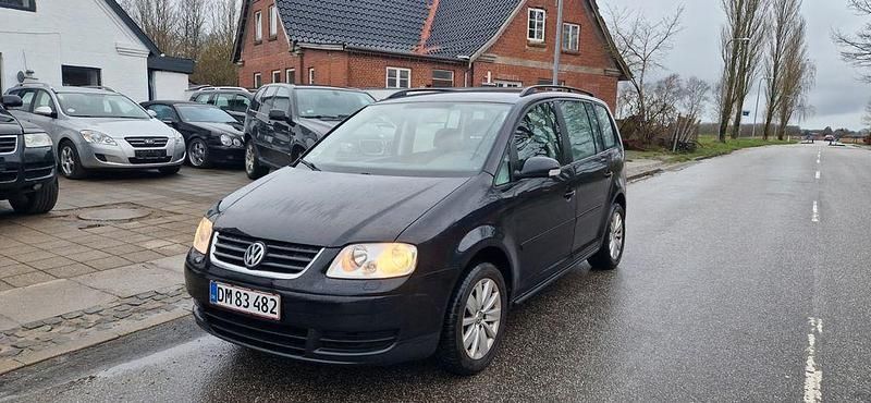 Gebraucht VW Touran Conceptline 140 PS (102 kW) 2006 Schwarz Van / Kleinbus