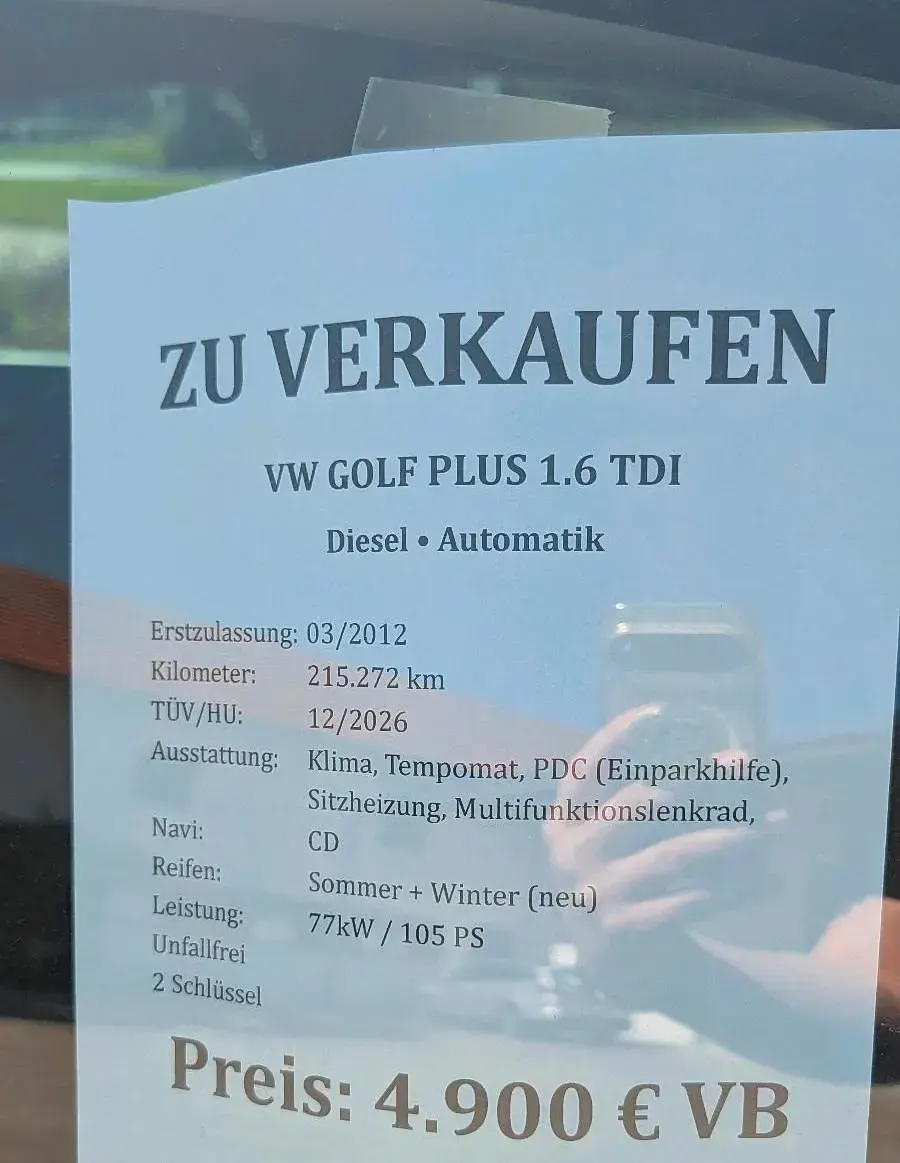 Gebraucht VW Golf VII 105 PS (77 kW) 2012 Blau Limousine