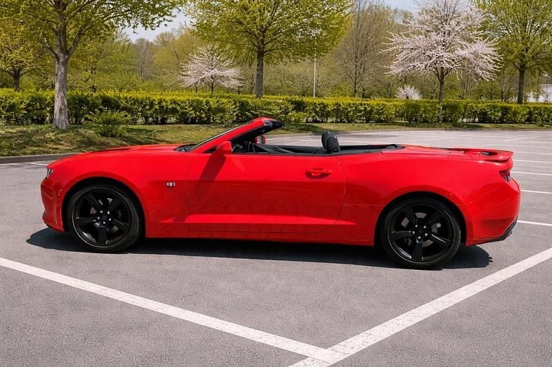 Gebraucht Chevrolet Camaro SS 460 PS (338 kW) 2016 Rot Cabrio