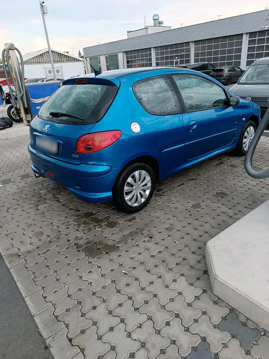 Gebraucht Peugeot 206 72 PS (52 kW) 2007 Blau Coupé