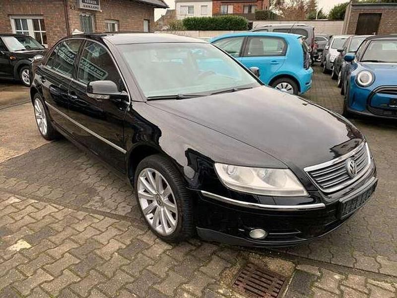 Second-hand VW Phaeton 224 CP (164 kW) 2007 Negru Berlinǎ