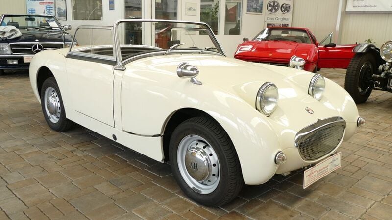 Weiß Gebraucht 1959 Austin Healey Sprite Cabrio | 23.900 € - Bild 1/4