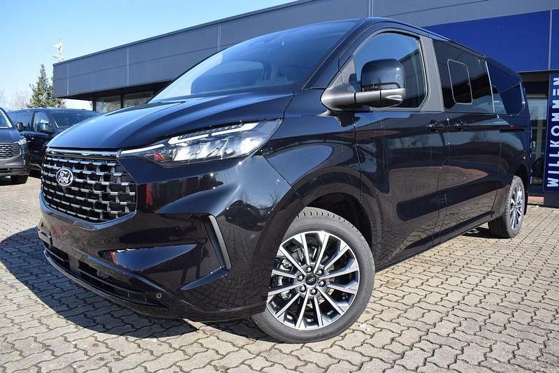 Agate black Neu 2025 Ford Tourneo Custom Titanium X Van / Kleinbus | 59.990 € (Fairer Preis) - Bild 1/4