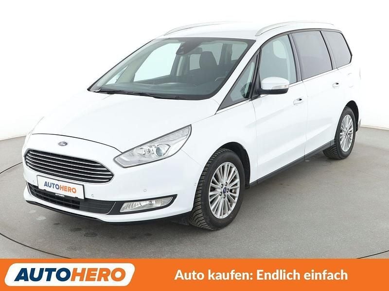 Gebraucht Ford Galaxy Titanium 165 PS (121 kW) 2019 Weiß Van / Kleinbus