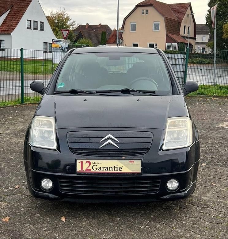 Schwarz Gebraucht 2007 Citroën C2 Kleinwagen | 1.499 € - Bild 1/4