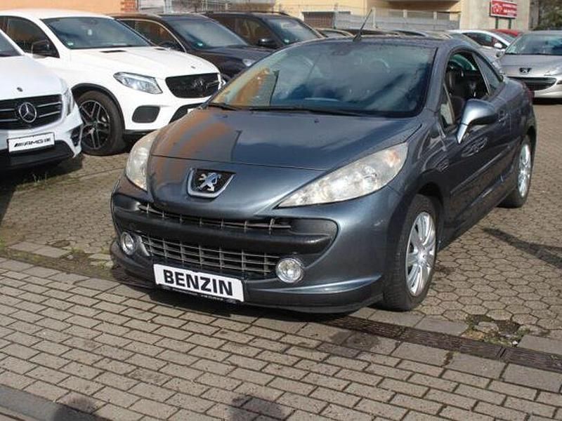 Gebraucht Peugeot 207 CC 120 PS (88 kW) 2008 Lack grau thorium/metalliclac Cabrio