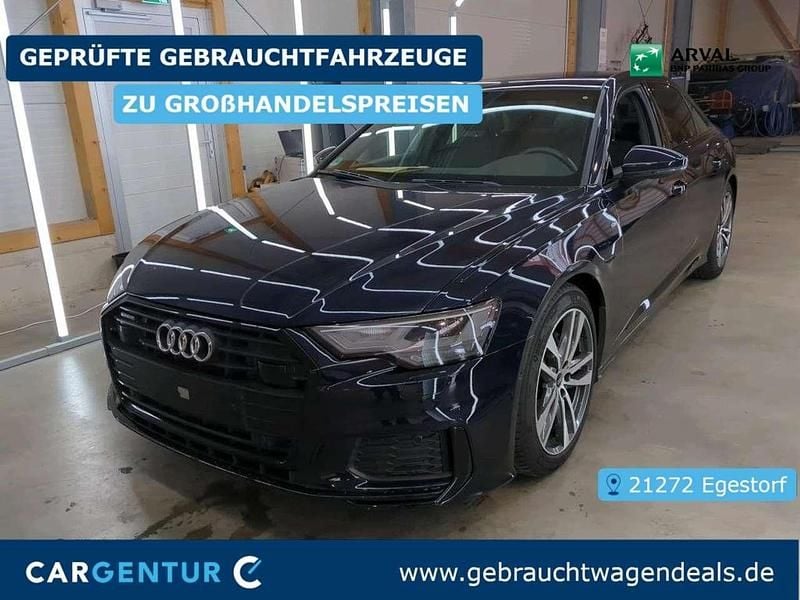 Blau Gebraucht 2022 Audi A6 S-Line Limousine | 30.290 € (Guter Preis) - Bild 1/2