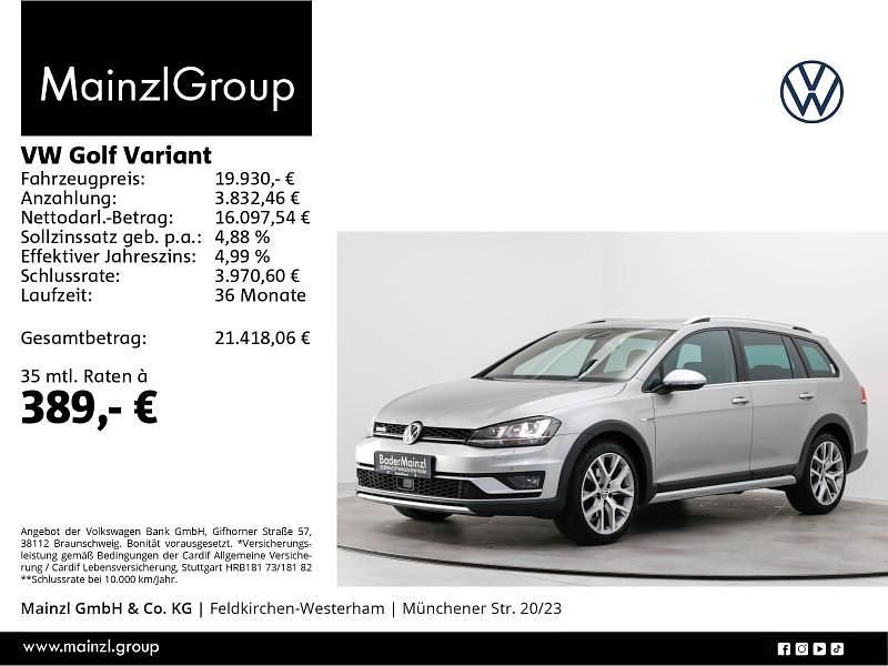 Gebraucht VW Golf Alltrack 184 PS (135 kW) 2016 Silber Kombi