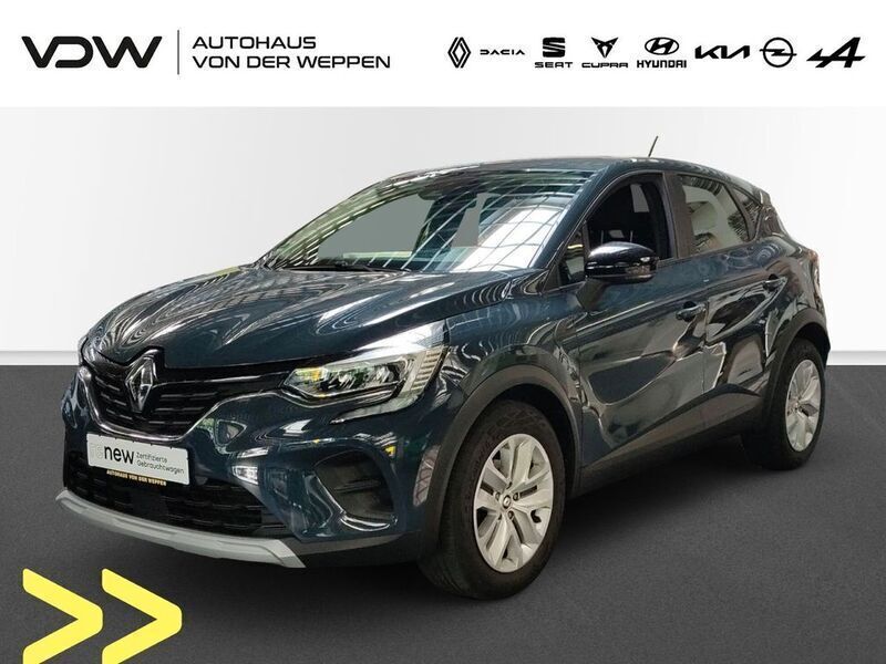 Blau Gebraucht 2022 Renault Captur Zen SUV | 16.480 € (Guter Preis) - Bild 1/4