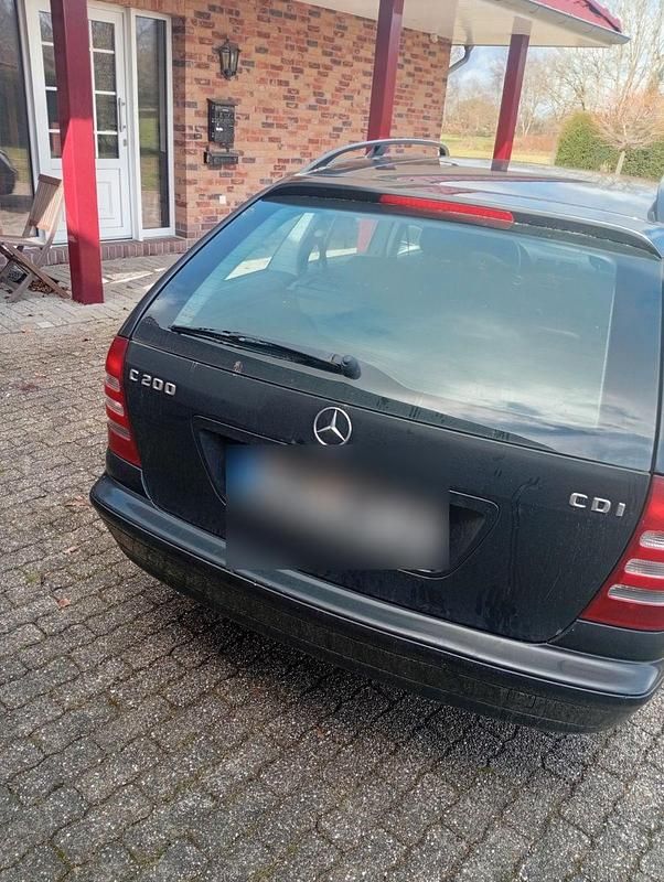 Gebraucht Mercedes C200 Elegance 122 PS (89 kW) 2003 Schwarz Kombi