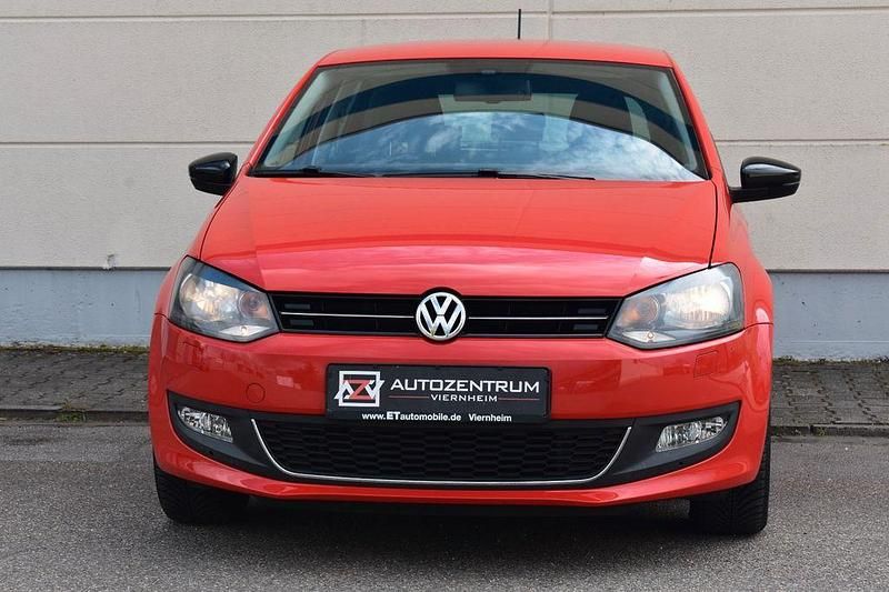 Gebraucht VW Polo Style 69 PS (50 kW) 2011 Rot Kleinwagen