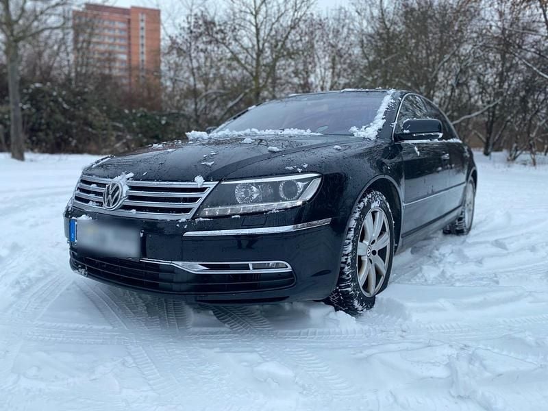 Schwarz Gebraucht 2013 VW Phaeton Limousine | 6.950 € (Superpreis) - Bild 1/4