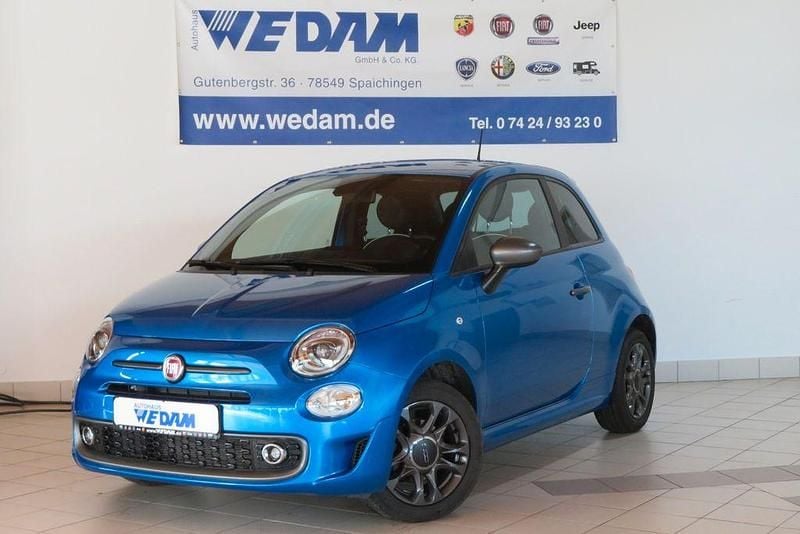 Blau Gebraucht 2020 Fiat 500 Sport Limousine | 9.980 € (Guter Preis) - Bild 1/4