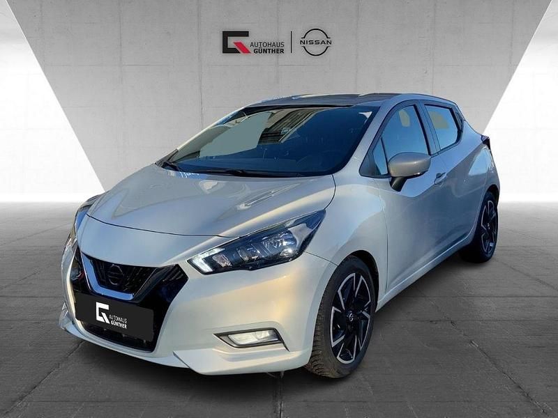 Warm silver Gebraucht 2021 Nissan Micra N-Way Limousine | 12.490 € (Guter Preis) - Bild 1/4