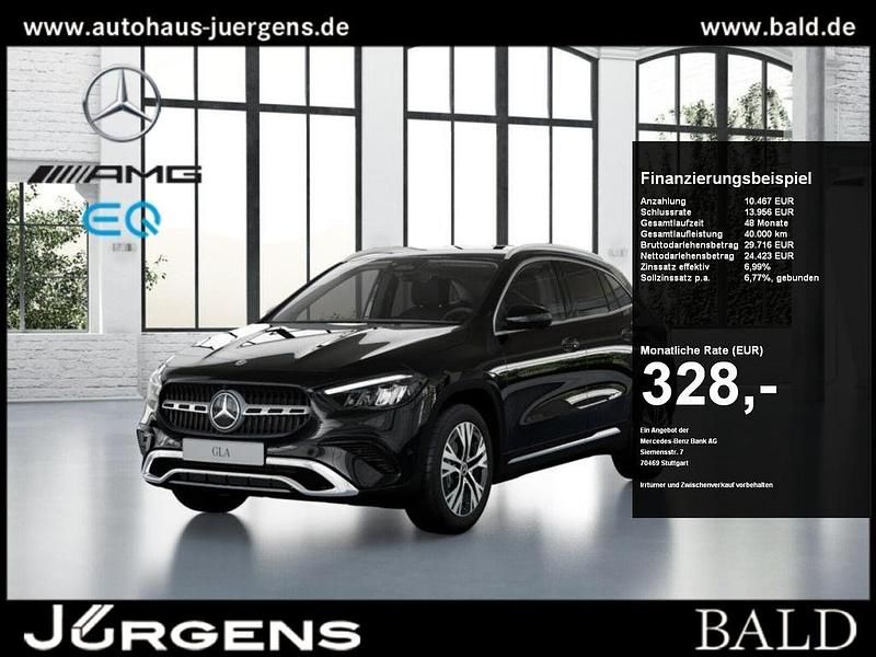 Gebraucht Mercedes GLA180 Progressive 136 PS (100 kW) 2024 Metalliclack kosmosschwarz SUV