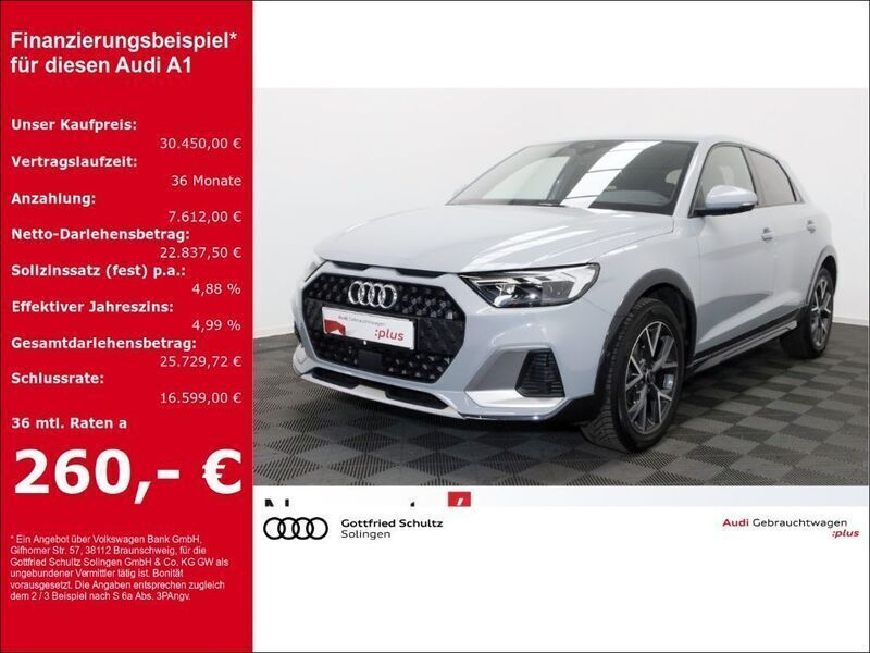 Grau Gebraucht 2024 Audi A1 S-Line Kleinwagen | 31.950 € (Teuer) - Bild 1/3