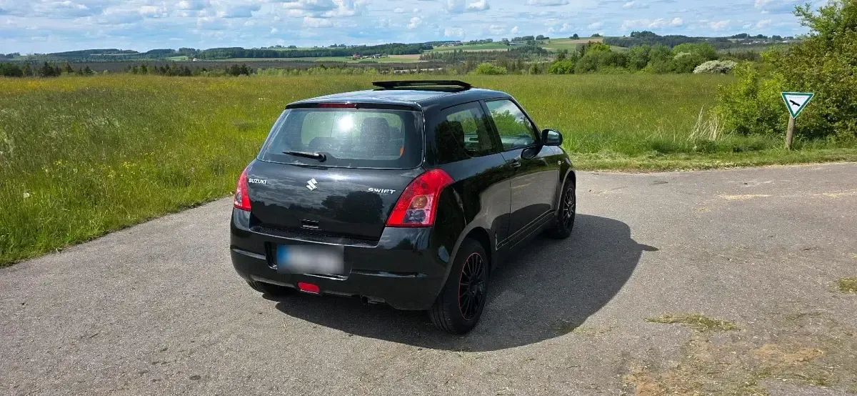 Gebraucht Suzuki Swift 95 PS (69 kW) 2009 Schwarz Kleinwagen