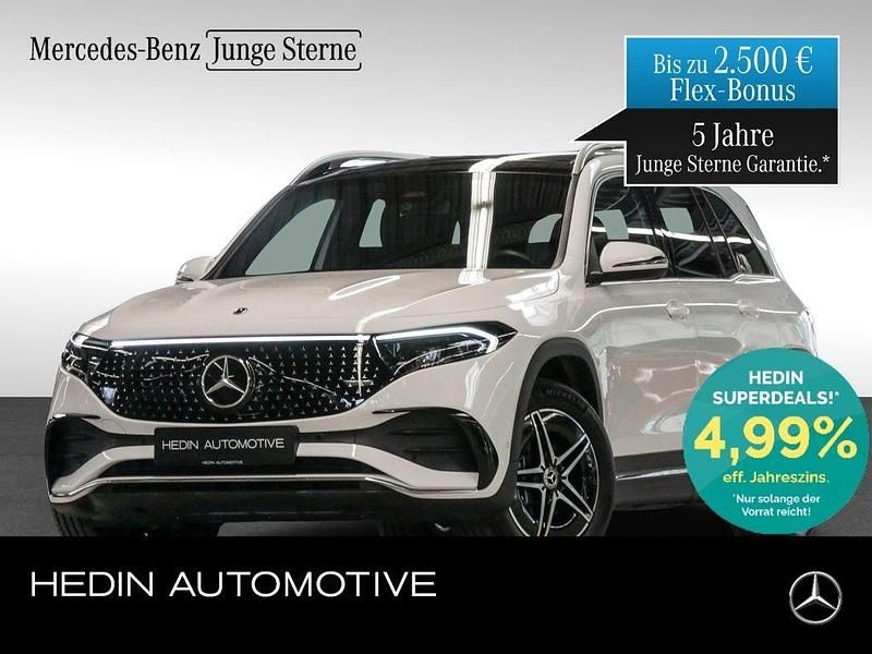 Polarweiß Gebraucht 2024 Mercedes EQB300 AMG SUV | 40.750 € (Teuer) - Bild 1/4