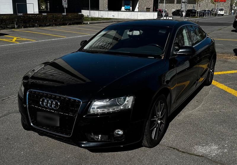 Gebraucht Audi A5 Sportback 190 PS (139 kW) 2010 Schwarz Kleinwagen