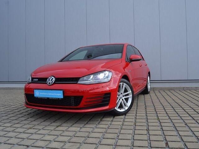 Gebraucht VW Golf VII GTD 184 PS (135 kW) 2014 Rot Limousine