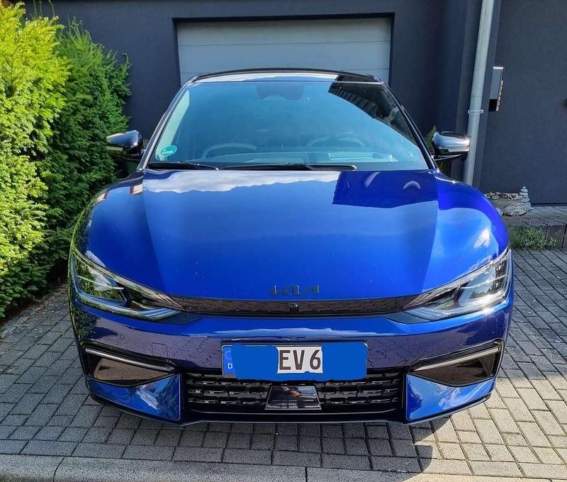 Gebraucht Kia EV6 GT-Line 239 kW (325 PS) 2023 Blau SUV