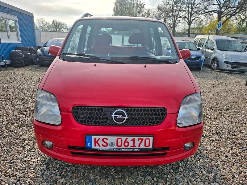 Gebraucht Opel Agila 75 PS (55 kW) 2001 Rot Van / Kleinbus