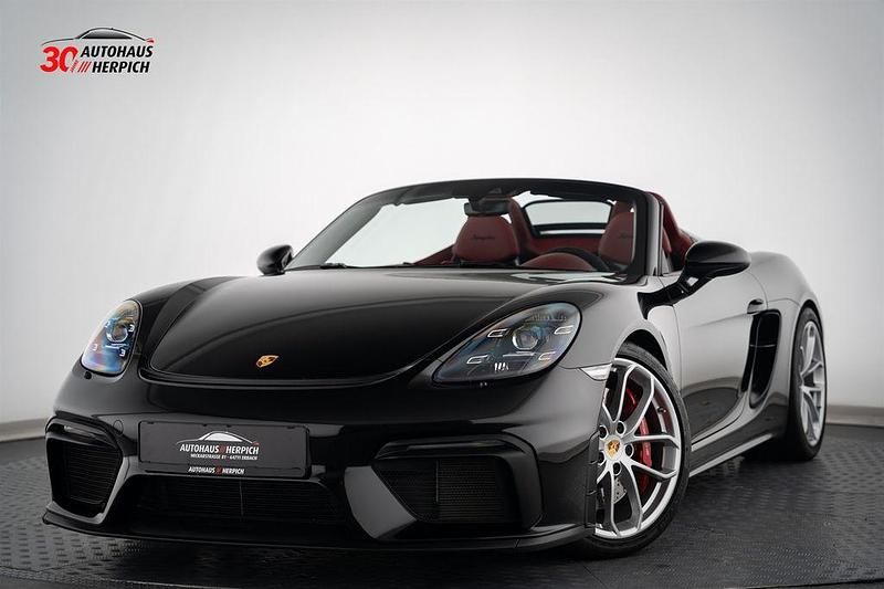 Schwarz Gebraucht 2019 Porsche Boxster Spyder Cabrio | 98.718 € (Fairer Preis) - Bild 1/4