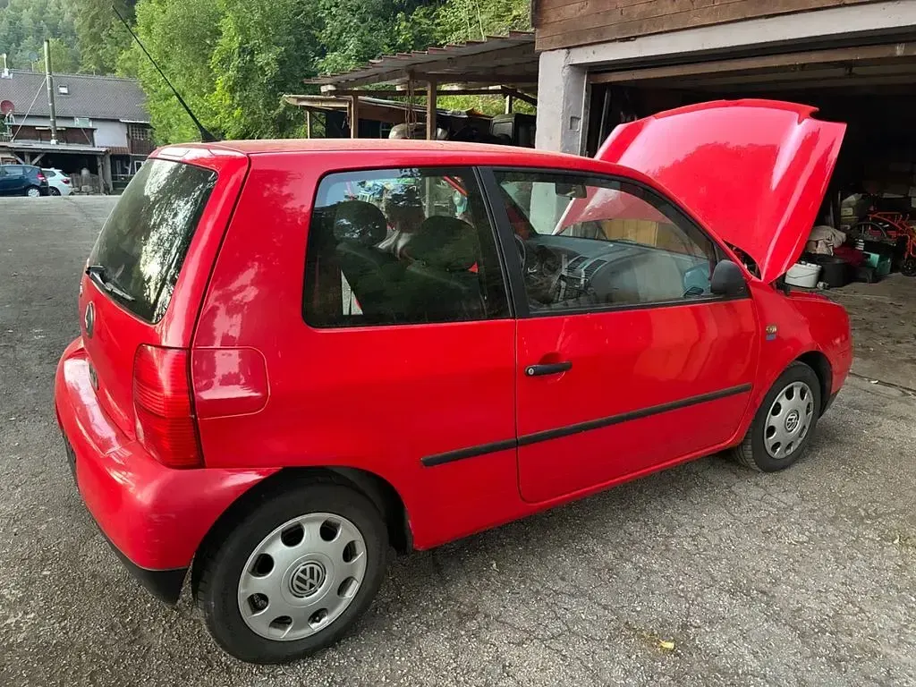 Gebraucht VW Lupo Basis 50 PS (36 kW) 1998 Rot Kleinwagen