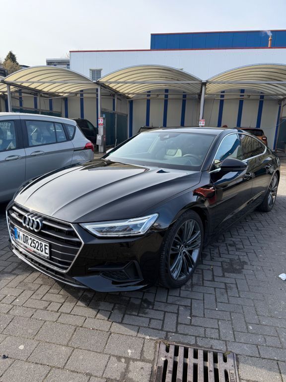 Schwarz Gebraucht 2021 Audi A7 S-Line Kleinwagen | 42.000 € (Superpreis) - Bild 1/4