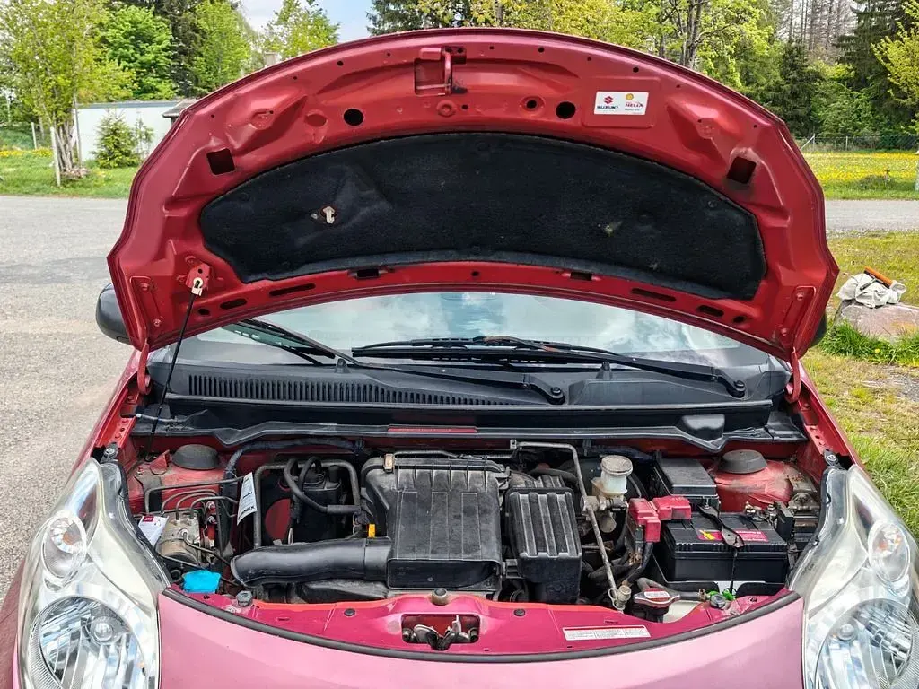 Gebraucht Suzuki Alto Basic 68 PS (50 kW) 2009 Rot Kleinwagen