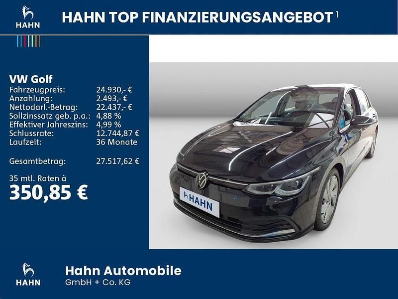 Gebraucht VW Golf VII Style 150 PS (110 kW) 2021 Deep black perleffekt Kleinwagen