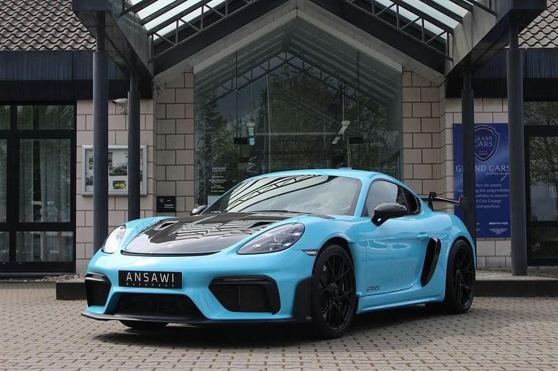 Sonderfarbe pts olympblue Neu 2025 Porsche Cayman GT4 Coupé | 189.850 € (Guter Preis) - Bild 1/4