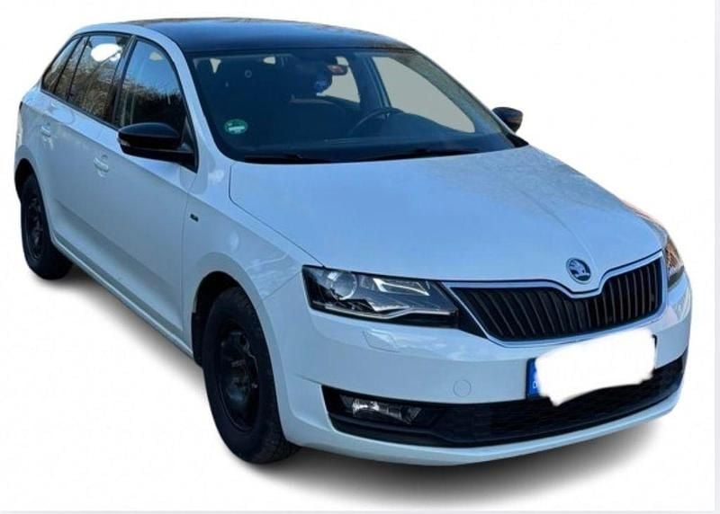 Gebraucht Skoda Rapid Drive 95 PS (69 kW) 2017 Weiß Kleinwagen