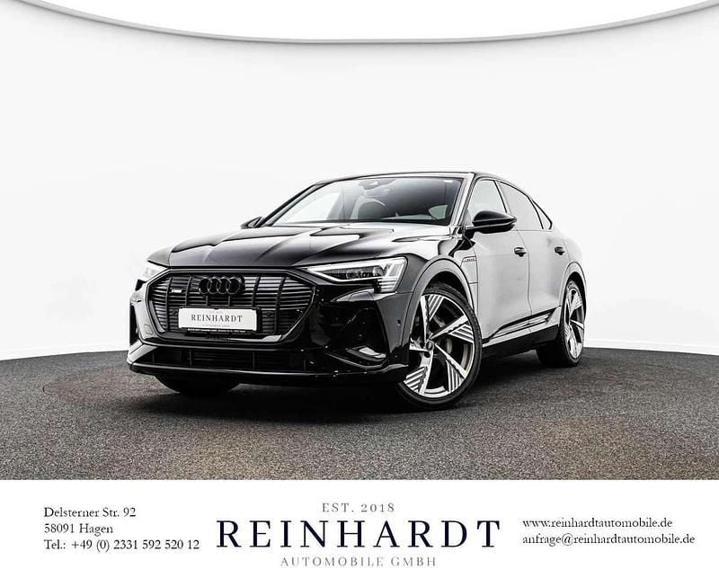 Mythosschwarz metallic Gebraucht 2022 Audi e-tron Sportback S-Line SUV | 36.870 € (Superpreis) - Bild 1/1