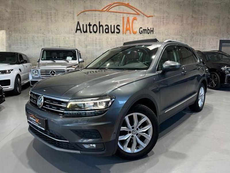Gebraucht VW Tiguan Highline 150 PS (110 kW) 2019 Indiumgrau metallic SUV
