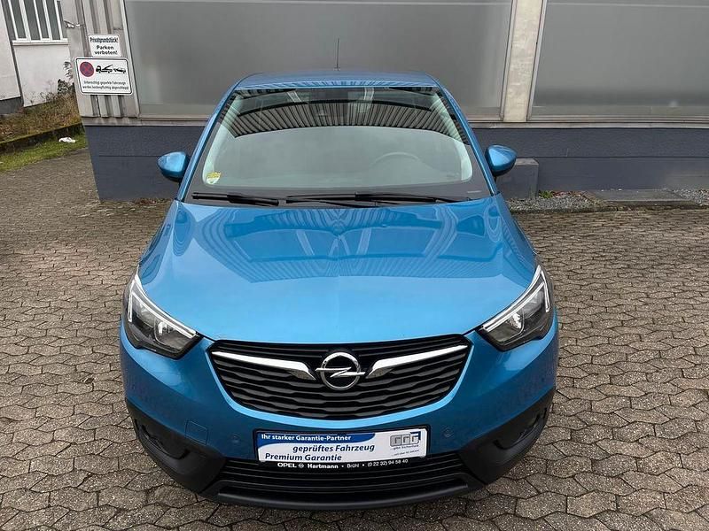Gebraucht Opel Crossland Edition 110 PS (80 kW) 2017 Blau SUV