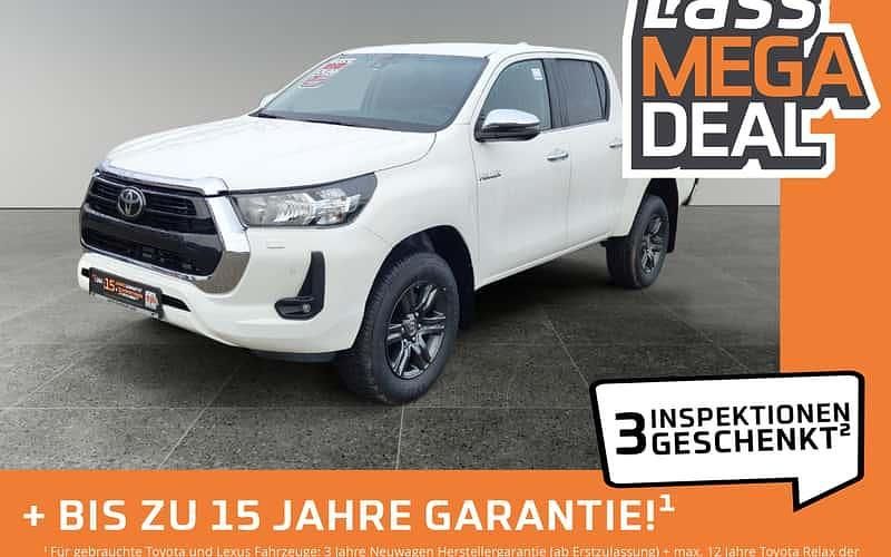 Weiß Gebraucht 2024 Toyota HiLux Comfort Abholung | 47.390 € (Fairer Preis) - Bild 1/4