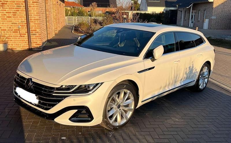 Weiß Gebraucht 2023 VW Arteon R-line Kombi | 34.990 € (Fairer Preis) - Bild 1/4