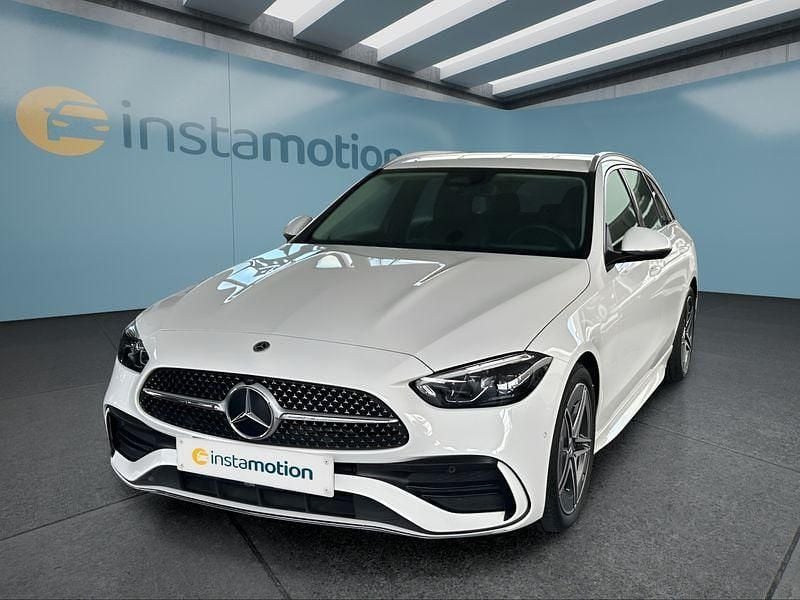 Weiß Gebraucht 2023 Mercedes C200 Kombi | 36.899 € (Fairer Preis) - Bild 1/4