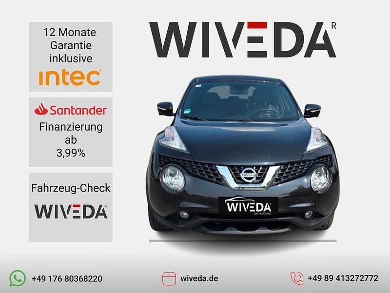 Schwarz Gebraucht 2016 Nissan Juke Tekna SUV | 10.699 € (Etwas zu teuer) - Bild 1/4