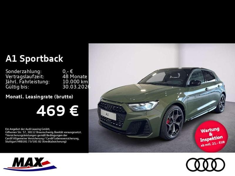Distriktgrün metallic Neu 2025 Audi A1 S-Line Kleinwagen | 38.880 € (Fairer Preis) - Bild 1/3
